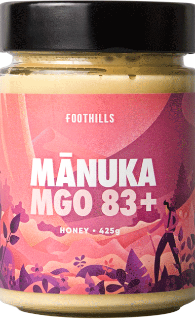 Manuka Honey UMF 5+ - Pure Manuka Honey MGO 83+ from Foothills Honey